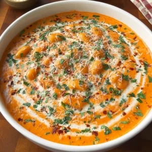 Creamy One Pot Tomato Gnocchi Soup