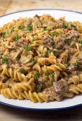 Creamy Philly Cheesesteak Pasta