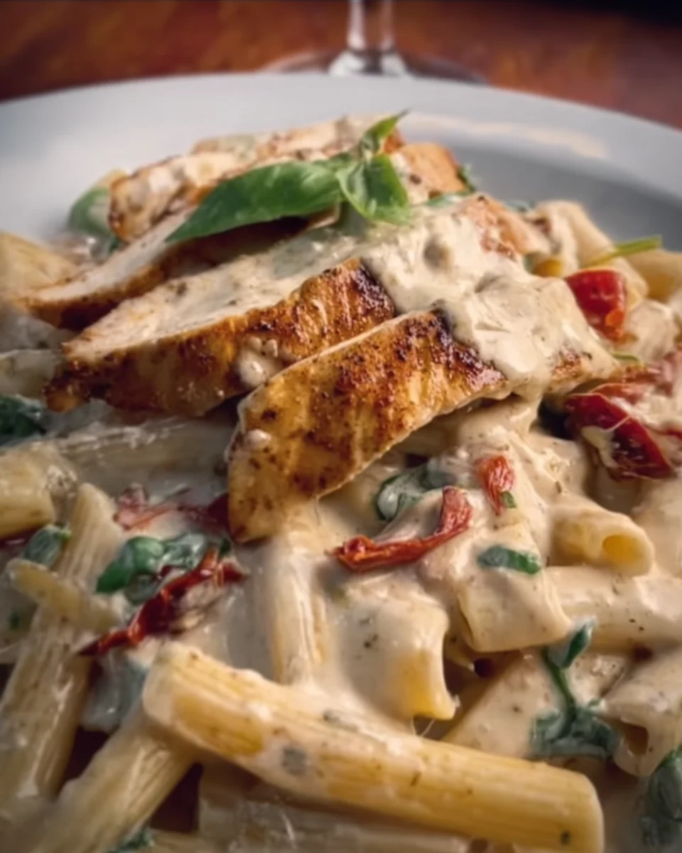 Creamy Tuscan Chicken Pasta