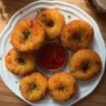 Crispy Chicken and Potato Doughnuts