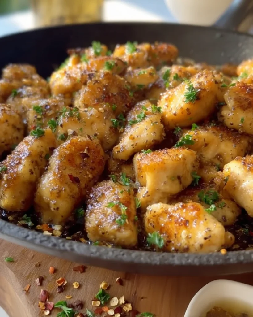Garlic Butter Chicken Bites