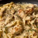 Garlic Chicken Parmesan Pasta
