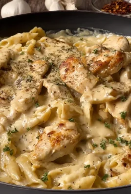 Garlic Chicken Parmesan Pasta