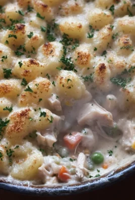 Gnocchi Topped Chicken Pot Pie