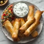 Greek Chicken Taquitos