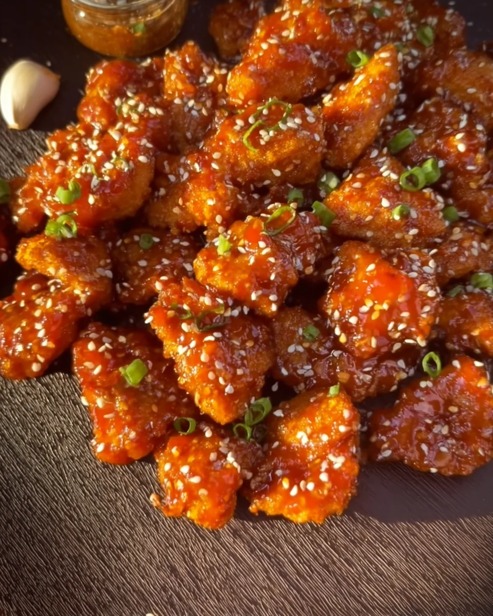 Honey Garlic Chicken Bites