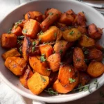 Honey Roasted Carrots and Sweet Potatoes