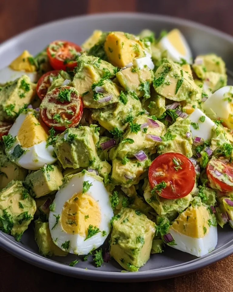Keto Avocado Egg Salad