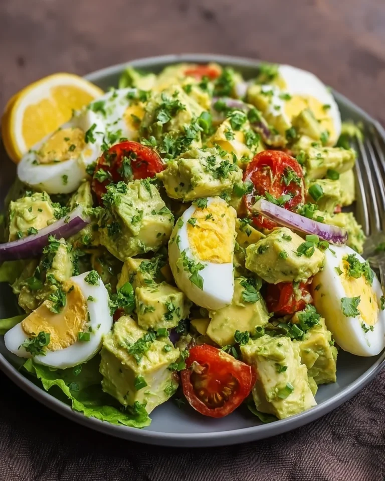 Keto Avocado Egg Salad