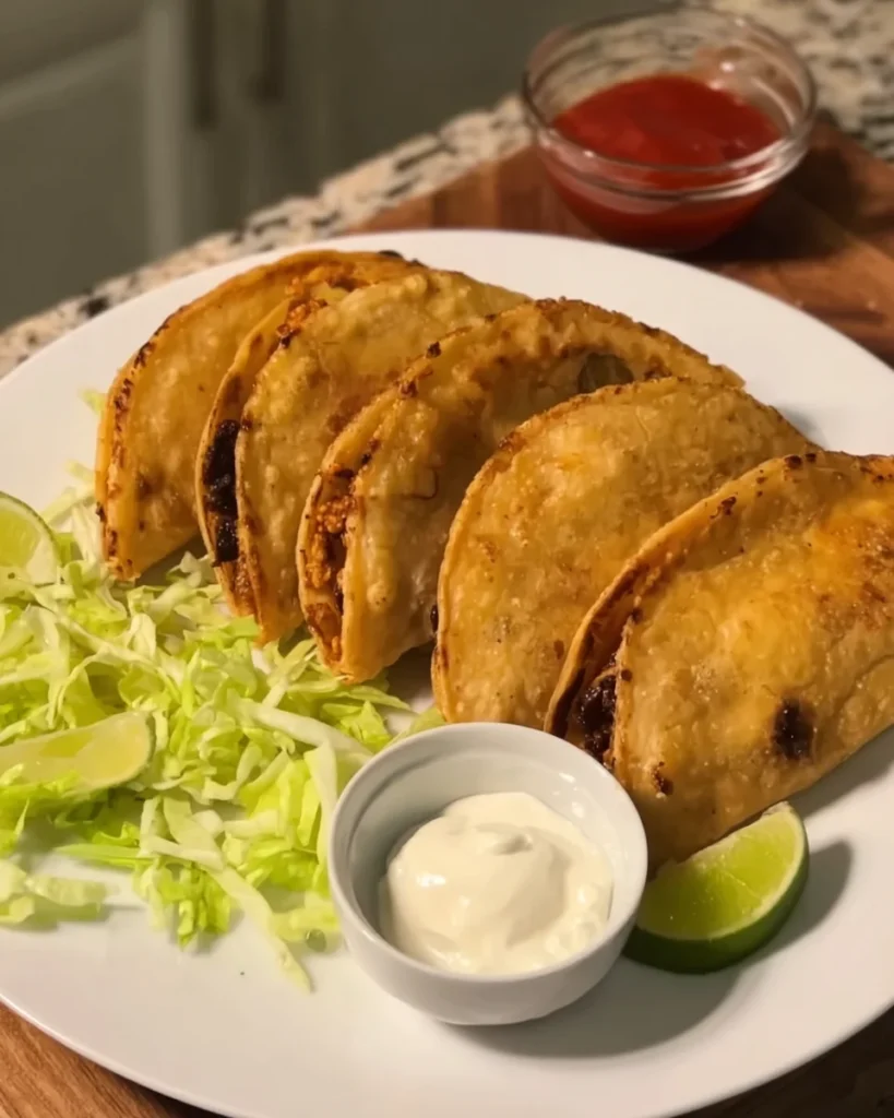 Keto Crispy Chicken Tacos Recipe