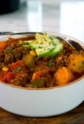 LOADED HAMBURGER VEGETABLE SOUP