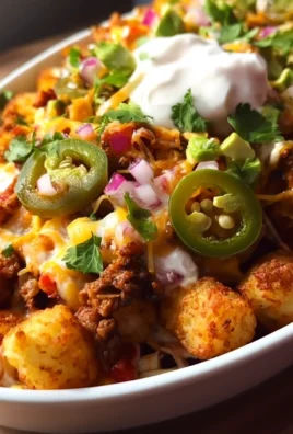 Loaded Tater Tot Nachos