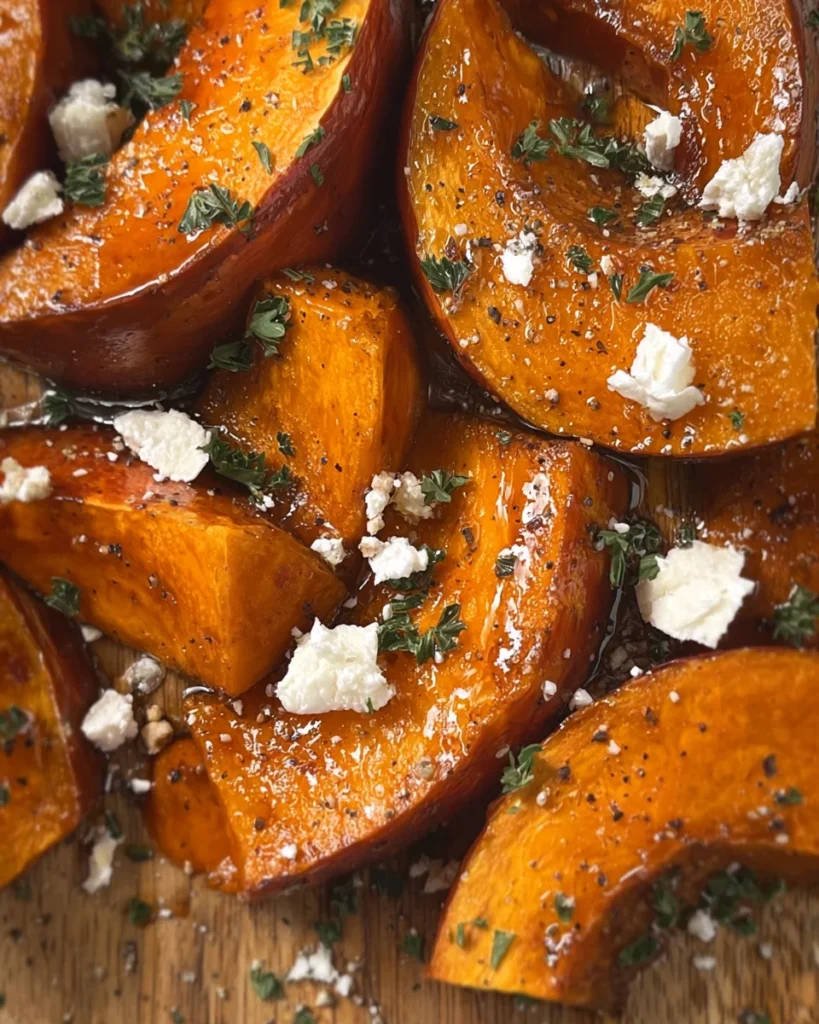 Maple Roasted Pumpkin Wedges