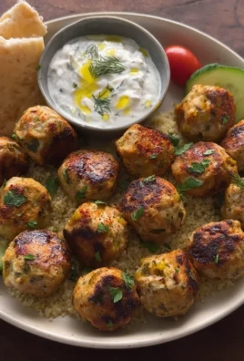 Mediterranean Chicken Meatballs