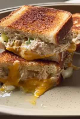 Mini Triple-Decker Tuna Melts
