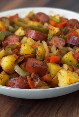 One pan Sausage Potato Skillet