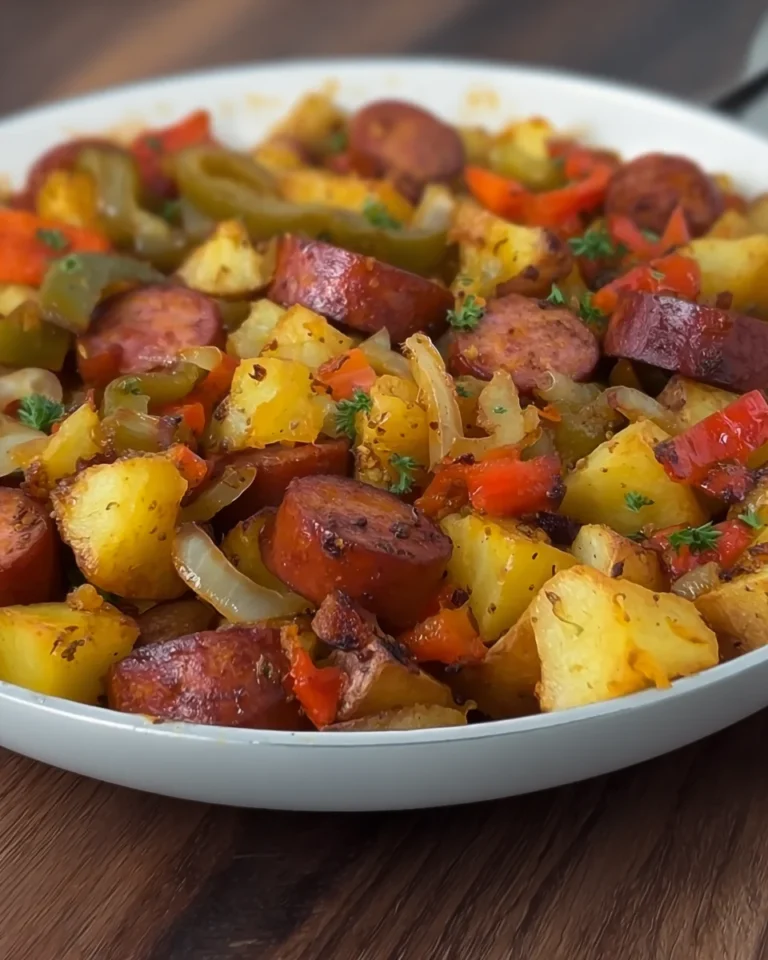 One pan Sausage Potato Skillet