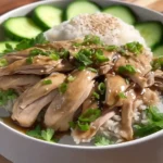 Poached Chinese Chicken with Ginger Scallion Sauce