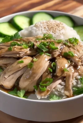 Poached Chinese Chicken with Ginger Scallion Sauce