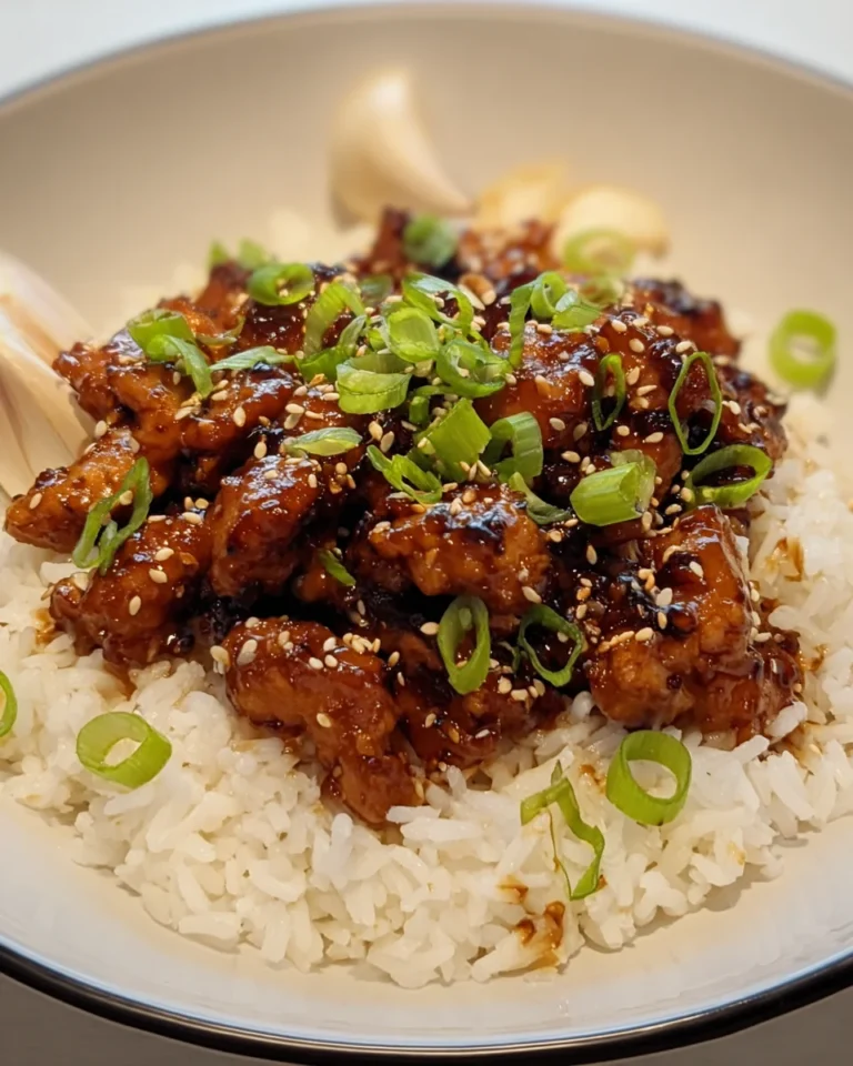 STICKY HONEY SOY CHICKEN BOWL