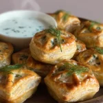 Salmon Wellington Pastry Bites