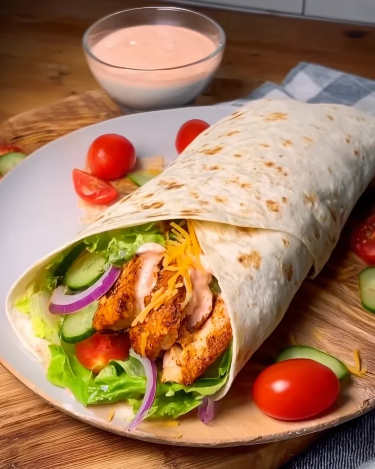 Spicy Chicken Wrap