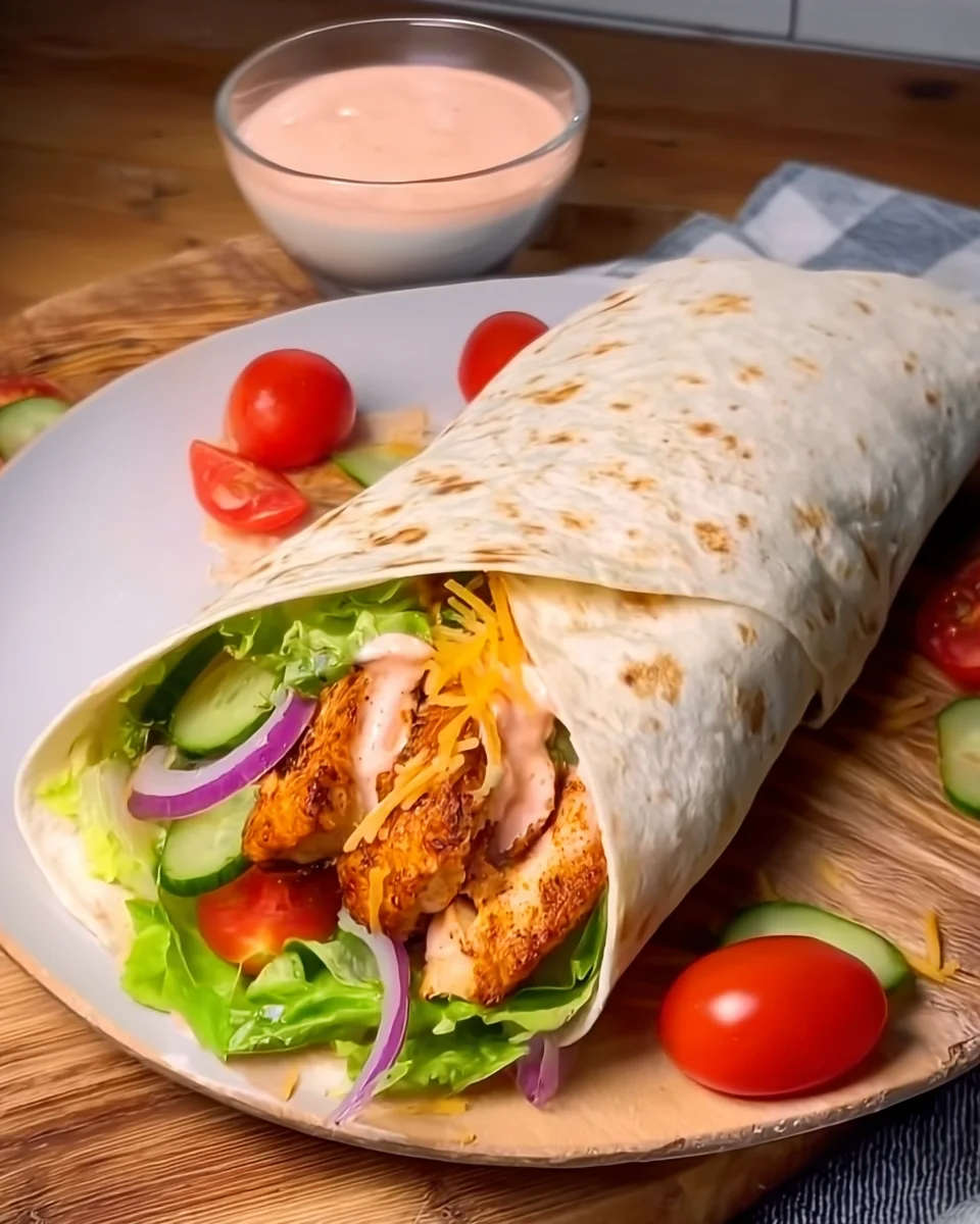 Spicy Chicken Wrap