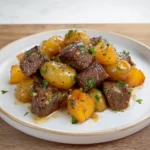 Steak Bites & Garlic Butter Potatoes