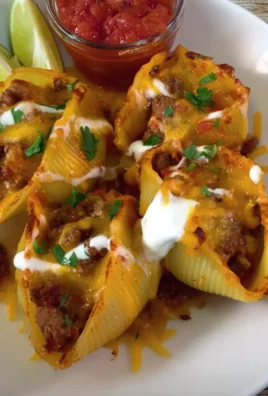 Taco Stuffed Pasta Shells