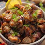 Yakitori-Inspired Salt And Pepper Chicken Bites