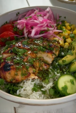 honey lime cilantro chicken & rice bowls