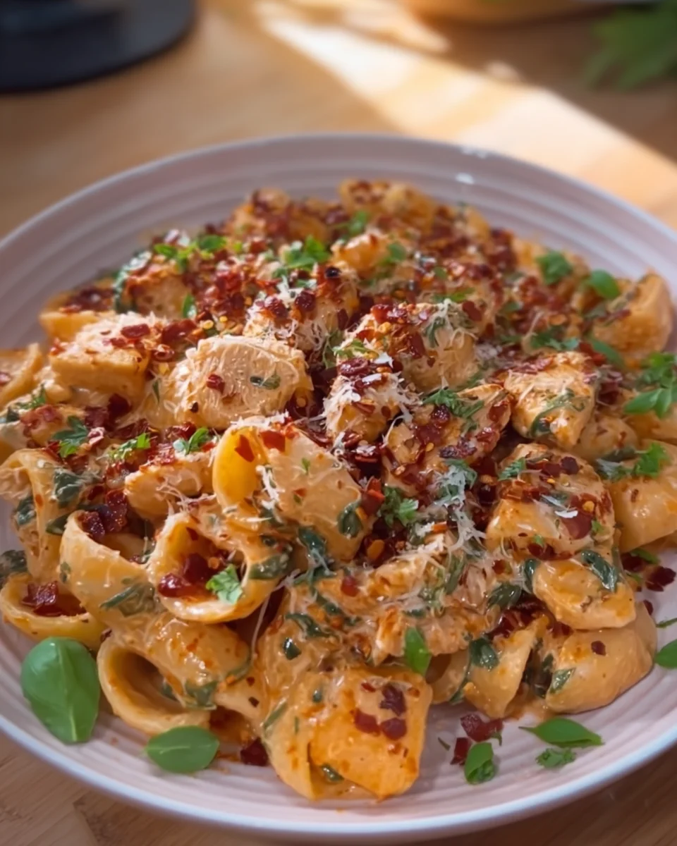 spicy chicken pasta then this cajun chicken & nduja pasta