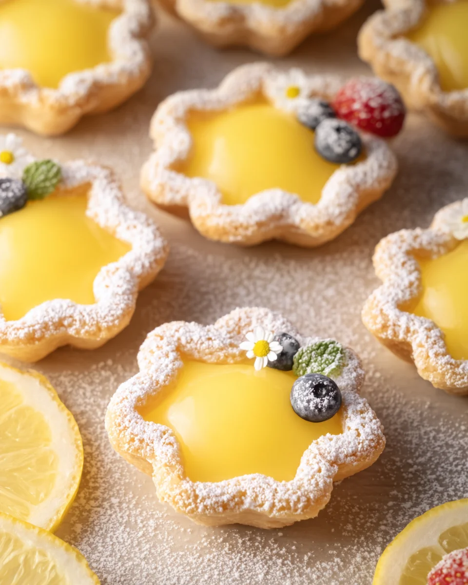 Easy Lemon Curd Tartlets