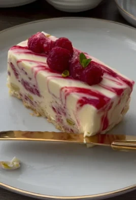 Raspberry cheesecake (no bake)