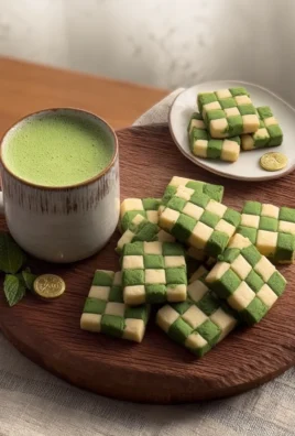 St. Patrick's Day Checkerboard Cookies