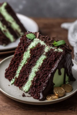 St. Patrick’s Day Chocolate Mint Cake