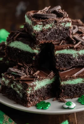 St. Patrick’s Day Ultimate Mint Brownies