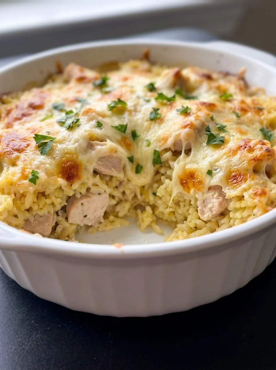 Angel Chicken Rice Casserole