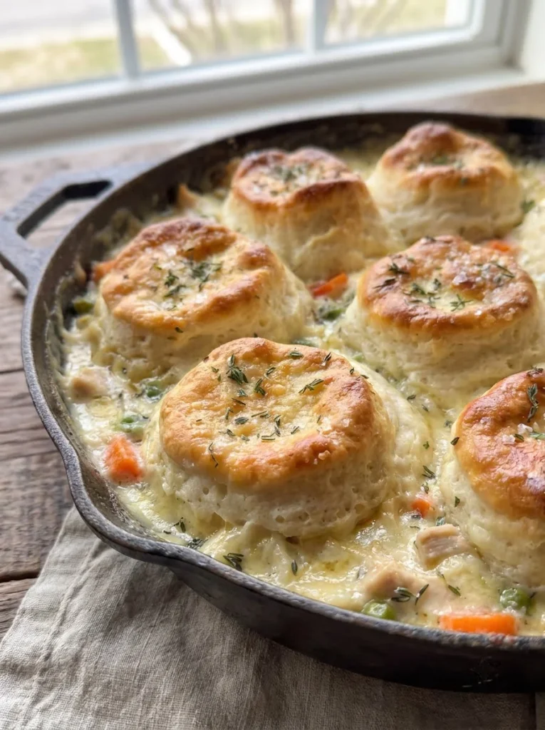 Biscuit Topped Pot Pie