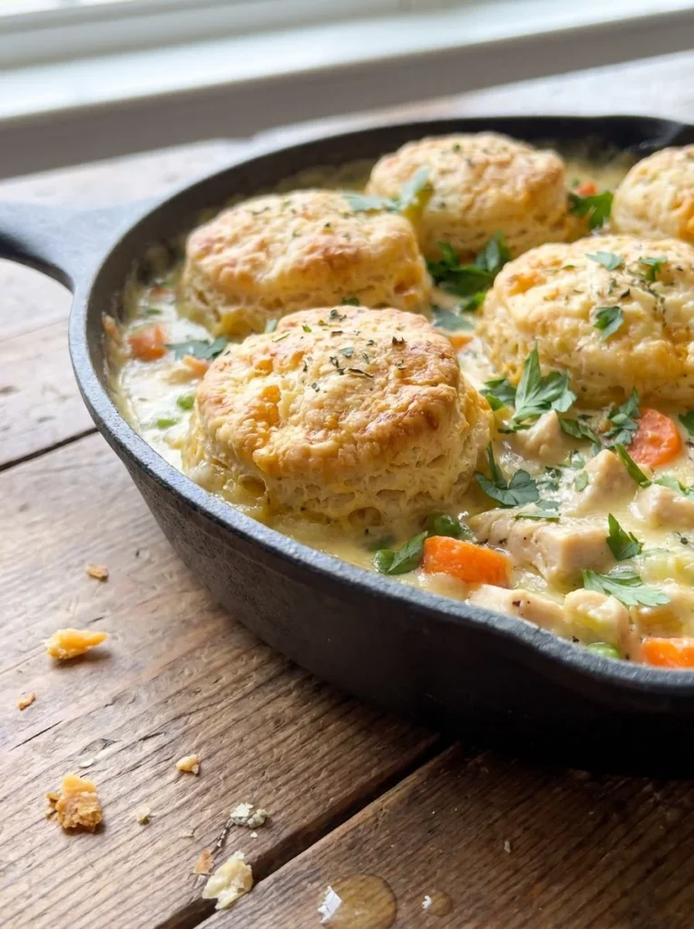Cheddar Bay Chicken Pot Pie