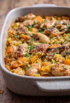 Chicken Butternut Squash Casserole
