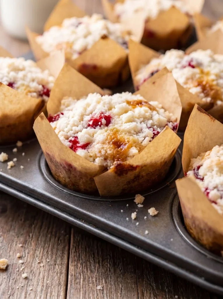 Cranberry Streusel Muffins
