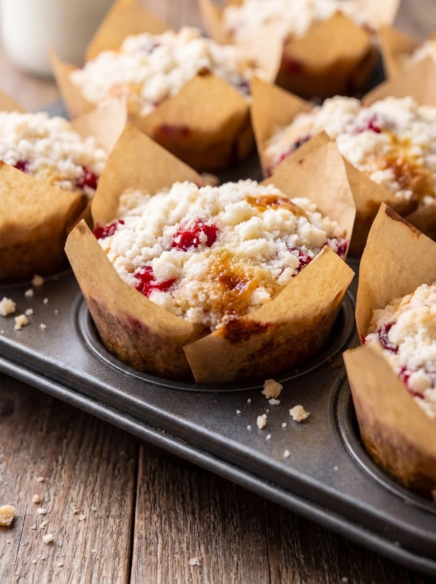 Cranberry Streusel Muffins