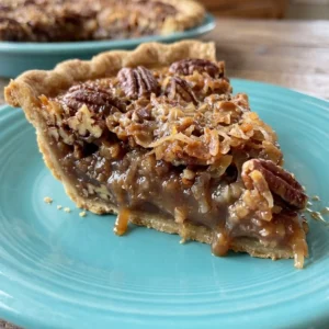German Chocolate Pecan Pie