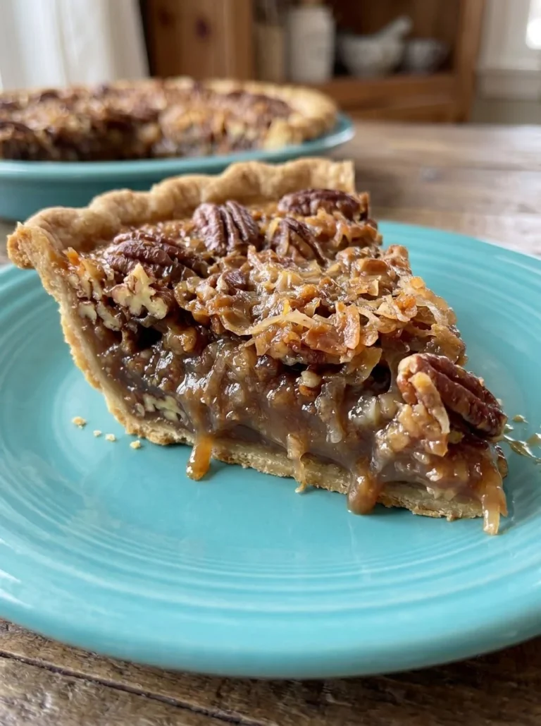 German Chocolate Pecan Pie