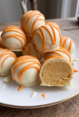 No-Bake Pumpkin Cheesecake Balls