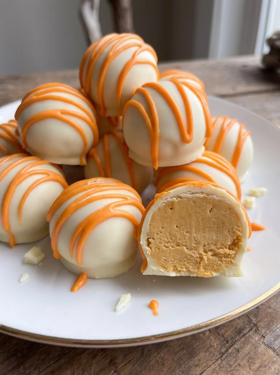 No-Bake Pumpkin Cheesecake Balls