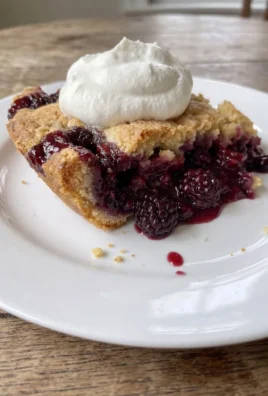 Old-Fashioned Blackberry Cobbler