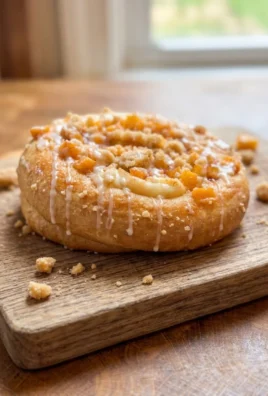 Peach Streusel Danish