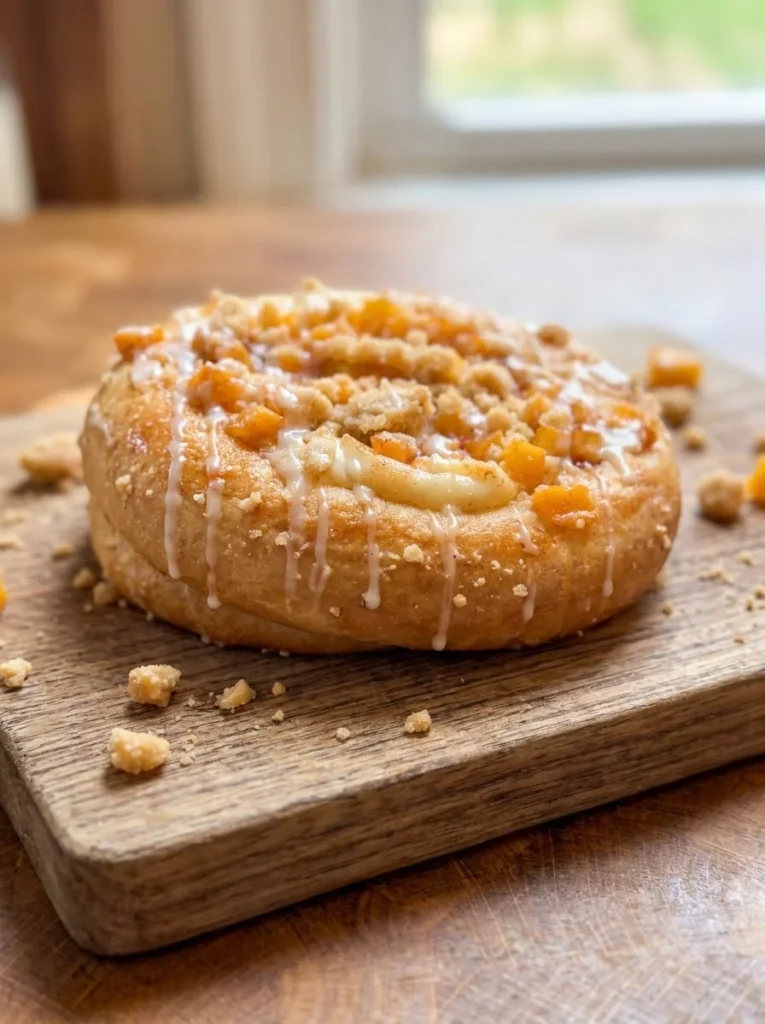 Peach Streusel Danish